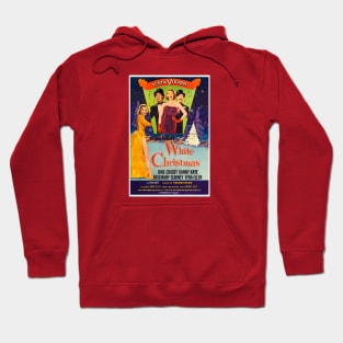 White Christmas Classic Movie Poster Hoodie